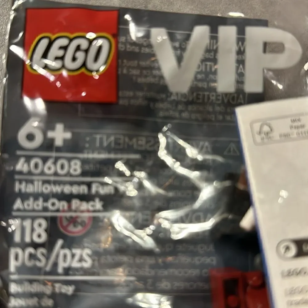 Lego Halloween Fun VIP Add On Pack 40608 NEW SEALED POLYBAG